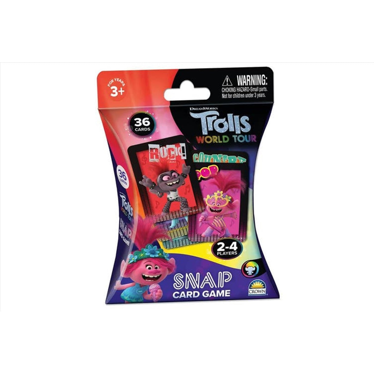 Snap Card Game - Various TV and Movies-Trolls-Yarrawonga Fun and Games