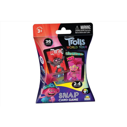 Snap Card Game - Various TV and Movies-Trolls-Yarrawonga Fun and Games