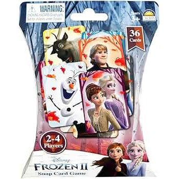 Snap Card Game - Various TV and Movies-Frozen-Yarrawonga Fun and Games