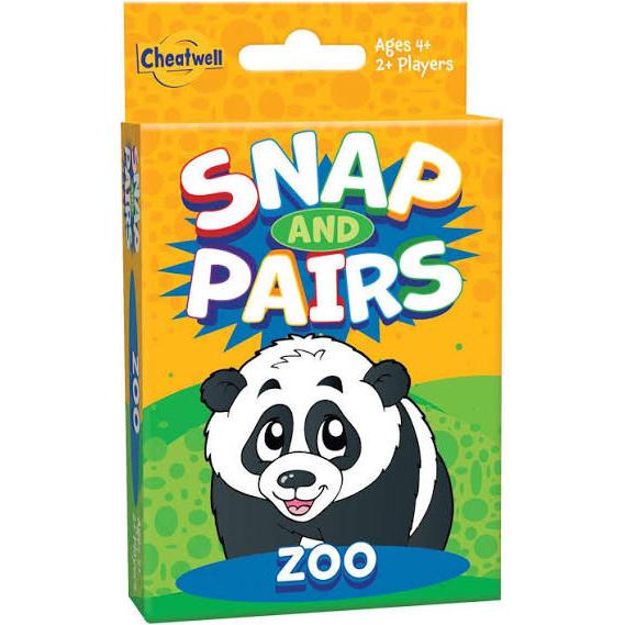 Snap and Pairs -Zoo - Card Game-Yarrawonga Fun and Games