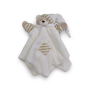 Soft Bear Blankets - 30cm - Various Colours-Beige-Yarrawonga Fun and Games