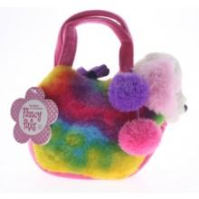 Spaniel in Rainbow Fluffy Bag-Yarrawonga Fun and Games