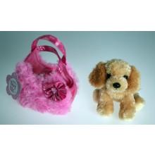 Spaniel in a Pink Fluffy Bag-Yarrawonga Fun and Games