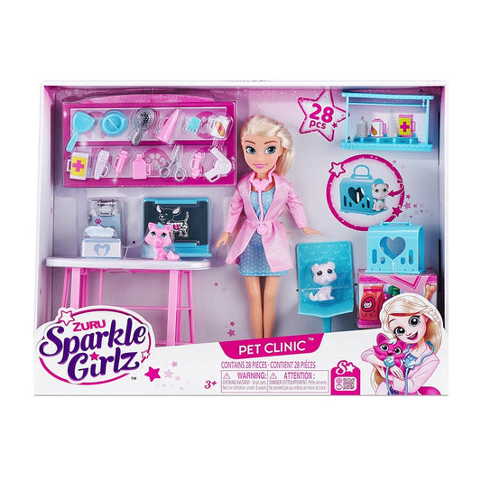 Sparkle Girls - Pet Clinic Playset-Yarrawonga Fun and Games