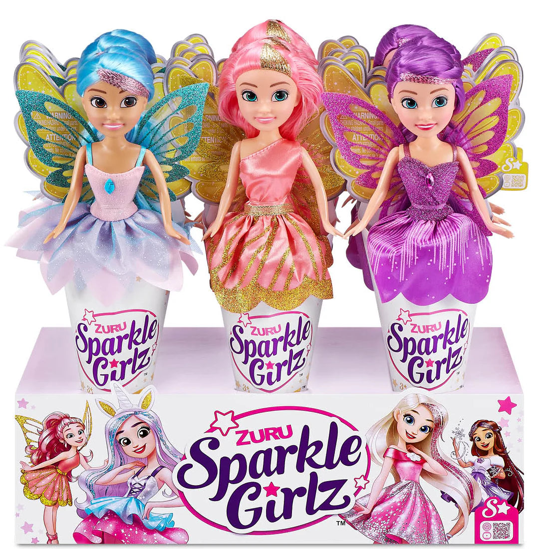 Sparkle Girlz- 10.5" Fairy Dolls-Yarrawonga Fun and Games