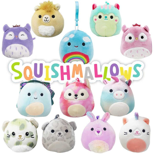 Squishmallow 3.5 Inch Clips - Various-Yarrawonga Fun and Games