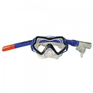 Starfish Junior Mask & Snorkel Set - Various Colours-Blue-Yarrawonga Fun and Games