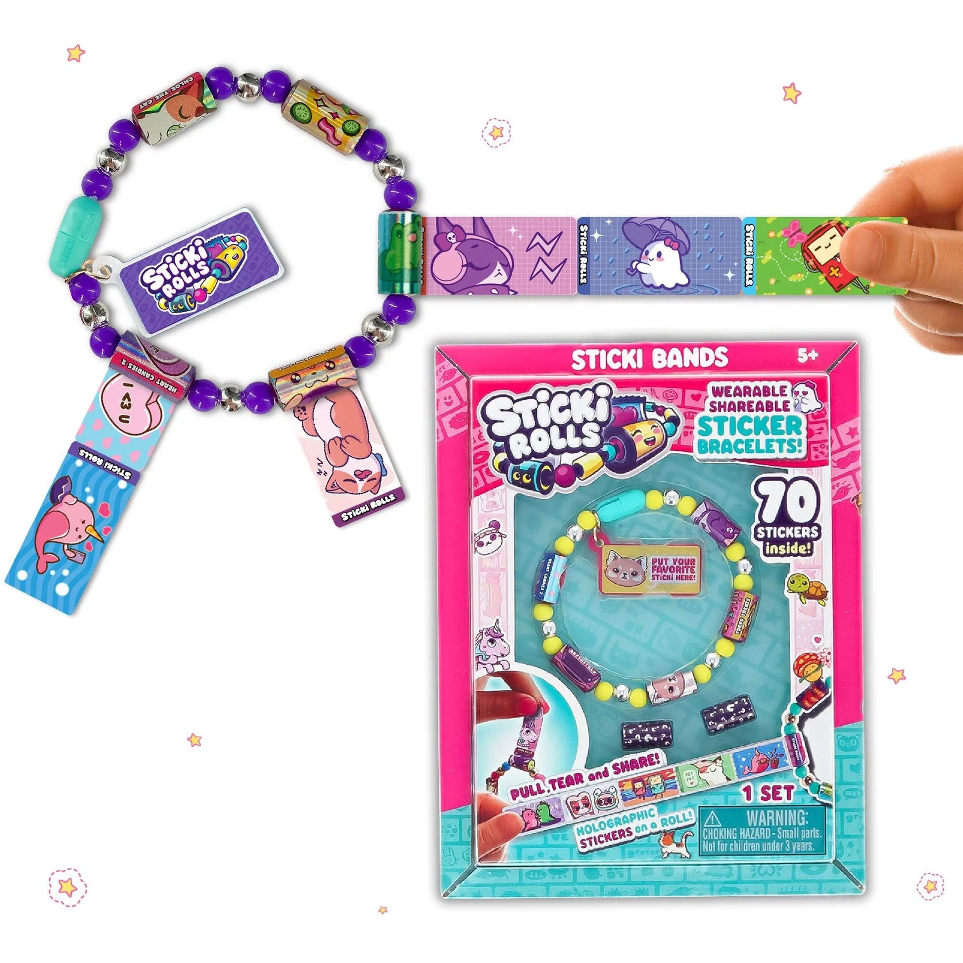 Sticki Rolls Sticky Band Single Pack-Yarrawonga Fun and Games