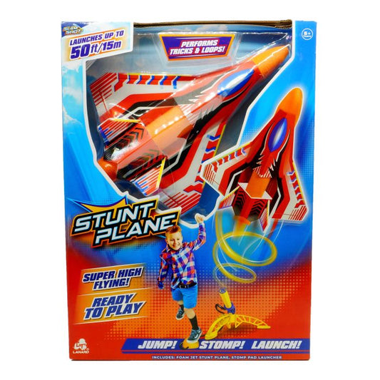 Stunt Plane with Stomp Launcher-Yarrawonga Fun and Games