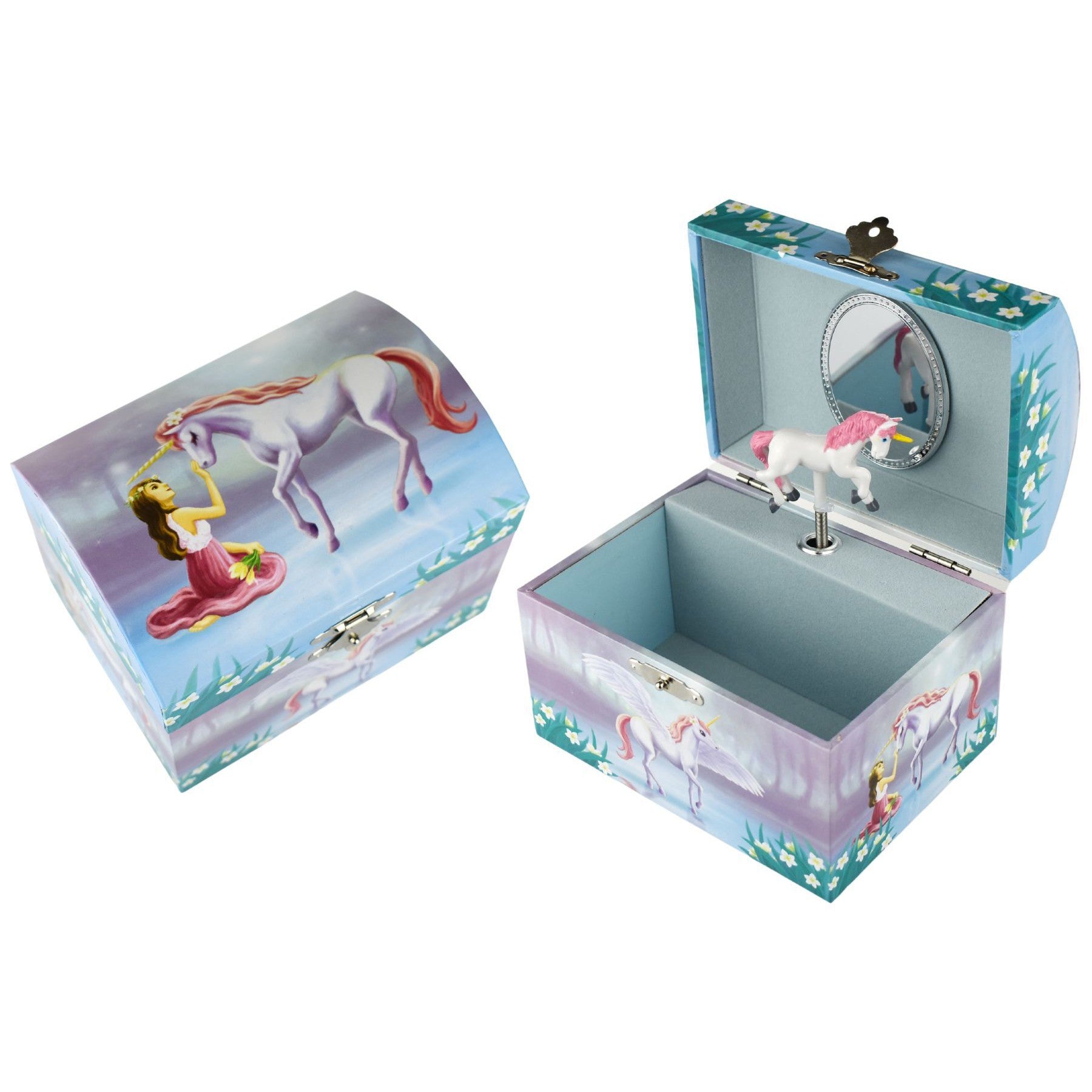 Sugarplum Unicorn - Dome Music Box-Yarrawonga Fun and Games