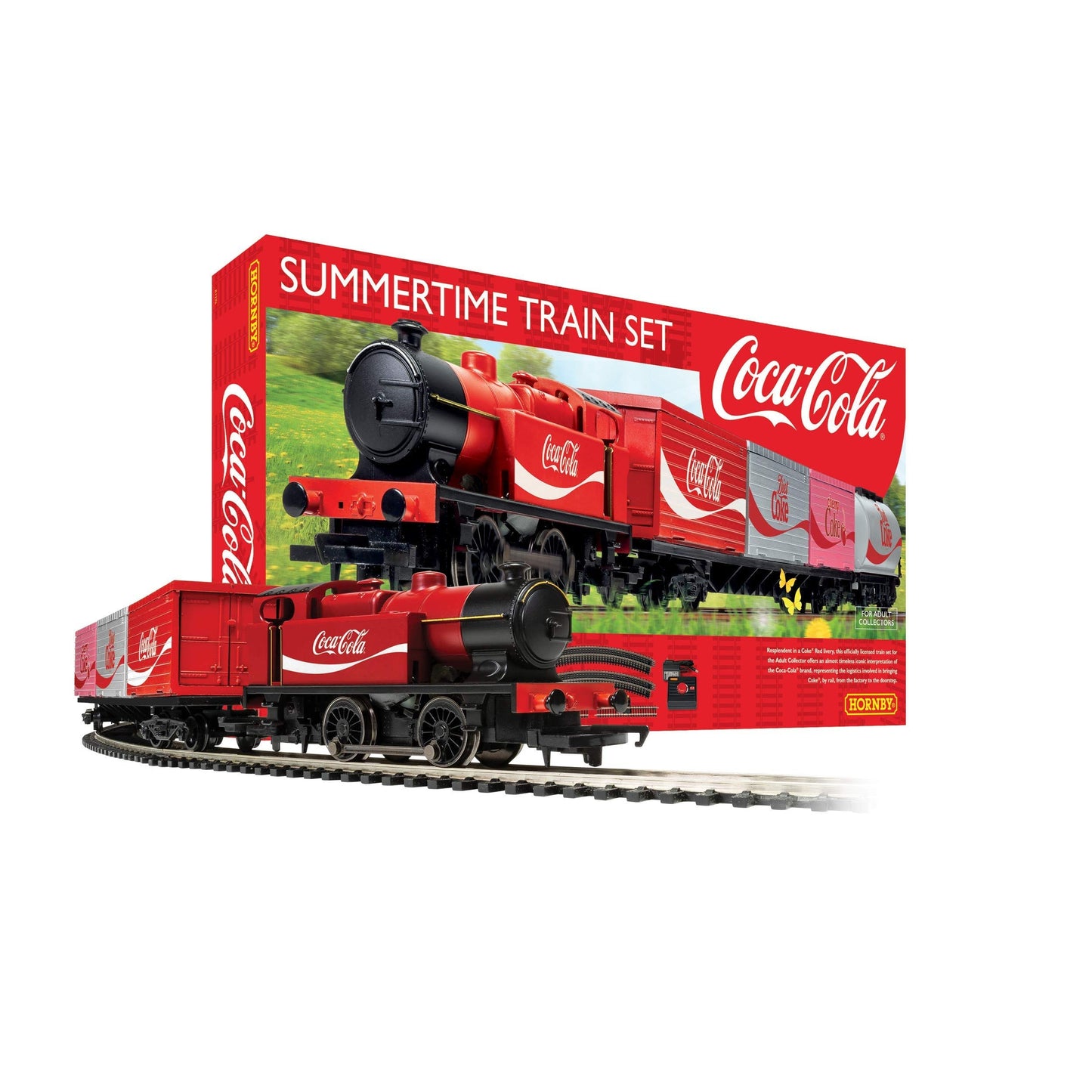 Summertime Coca-Cola Train - Hornby Train Set-Yarrawonga Fun and Games