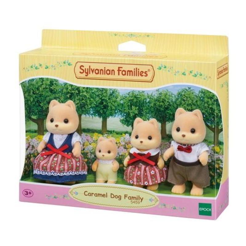 Sylvanian Families - Caramel Dog Family-Yarrawonga Fun and Games