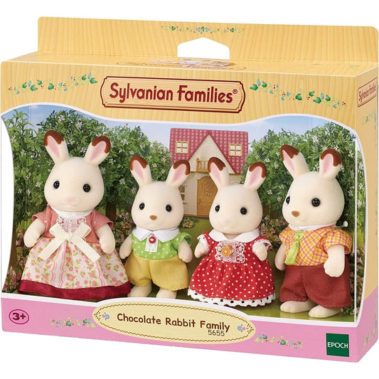 Sylvanian Families - Chocolate Rabbit Family-Yarrawonga Fun and Games