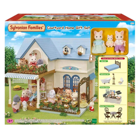 Sylvanian Families - Courtyard Home Gift Set-Yarrawonga Fun and Games