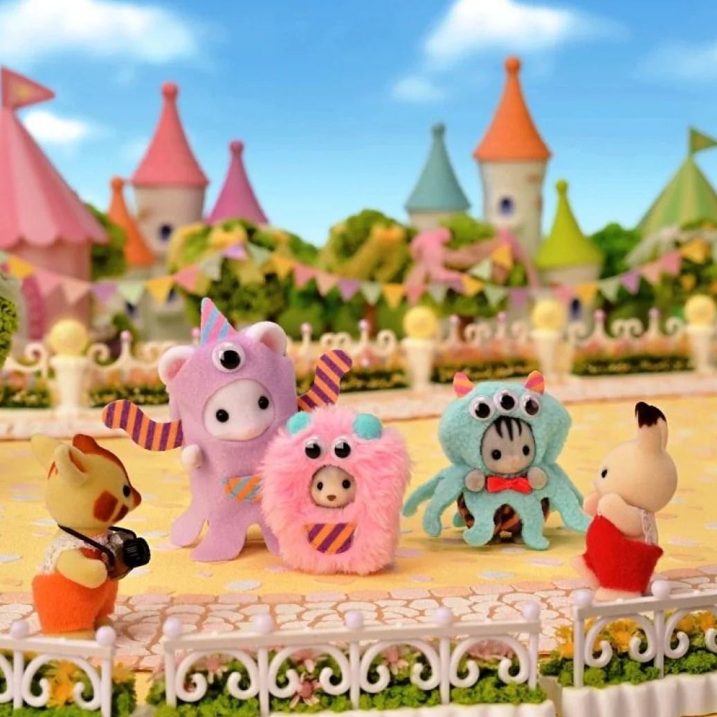 Sylvanian Families Funny Monster Trio-Yarrawonga Fun and Games