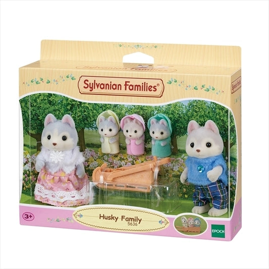 Sylvanian Families - Husky Family-Yarrawonga Fun and Games