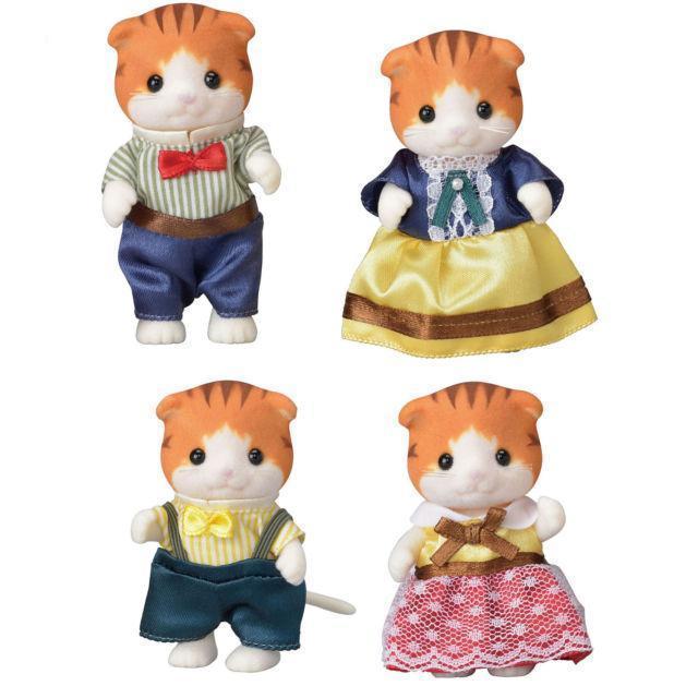 Sylvanian Families - Maple Cat Family-Yarrawonga Fun and Games