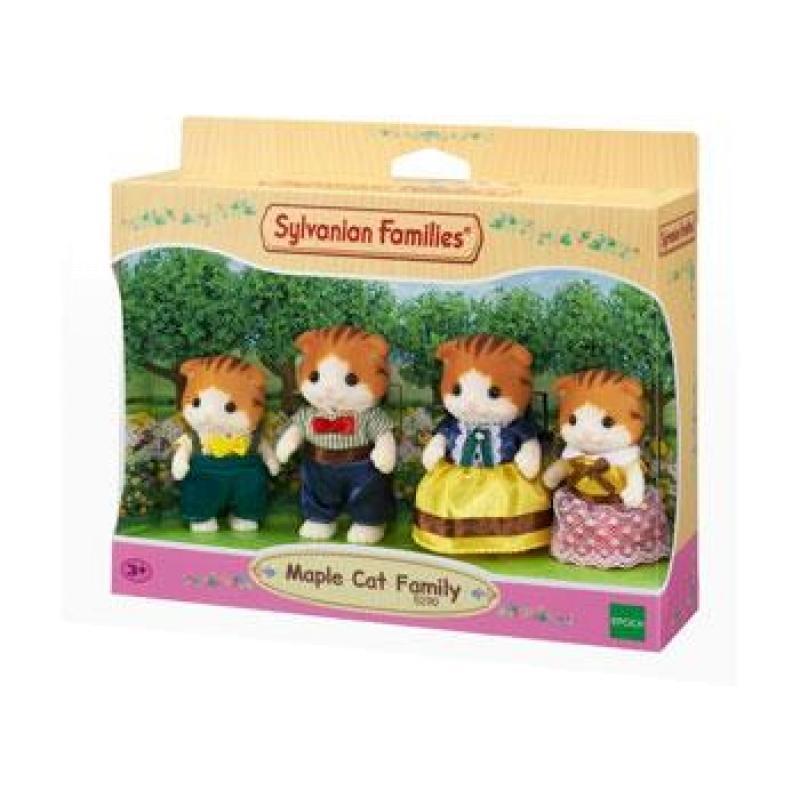 Sylvanian Families - Maple Cat Family-Yarrawonga Fun and Games