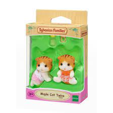 Sylvanian Families - Maple Cat Twins-Yarrawonga Fun and Games