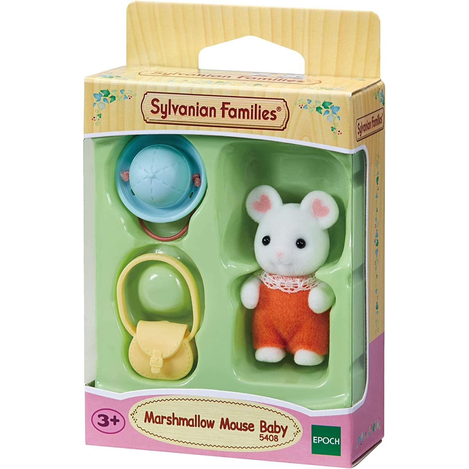 Sylvanian Families - Marshmallow Mouse Baby-Yarrawonga Fun and Games