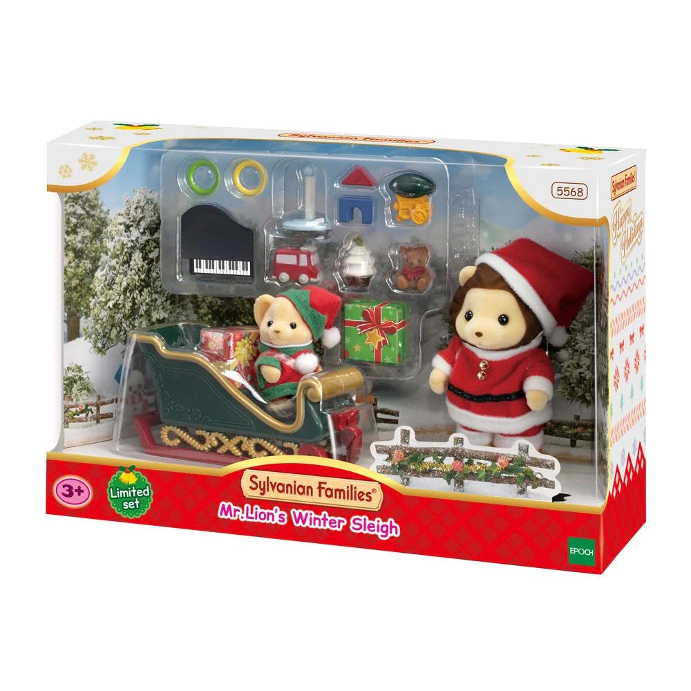 Sylvanian Families - Mr Lions Winter Sleigh-Yarrawonga Fun and Games