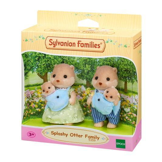 Sylvanian Families - Splashy Otter Family-Yarrawonga Fun and Games