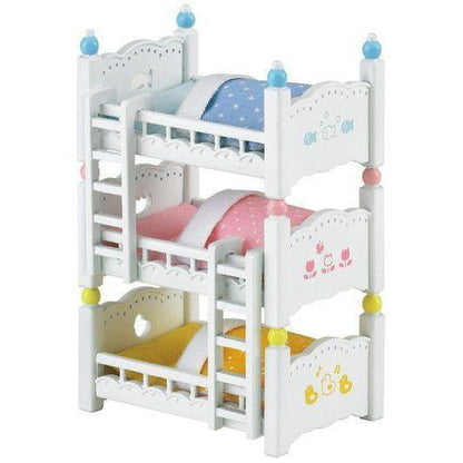 Sylvanian Families - Triple Bunk Beds-Yarrawonga Fun and Games