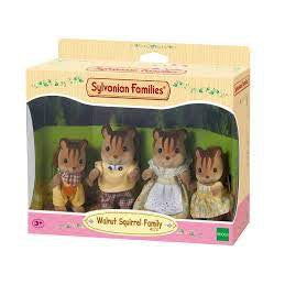 Sylvanian Families - Walnut Squirrel Family-Yarrawonga Fun and Games