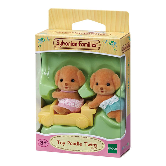 Sylvanian Families - Toy Poodle Twins-Yarrawonga Fun and Games