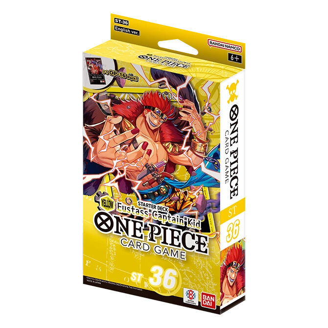 One Piece Card Game - Eustass Captian Kid - Starter Deck ST36-Yarrawonga Fun and Games
