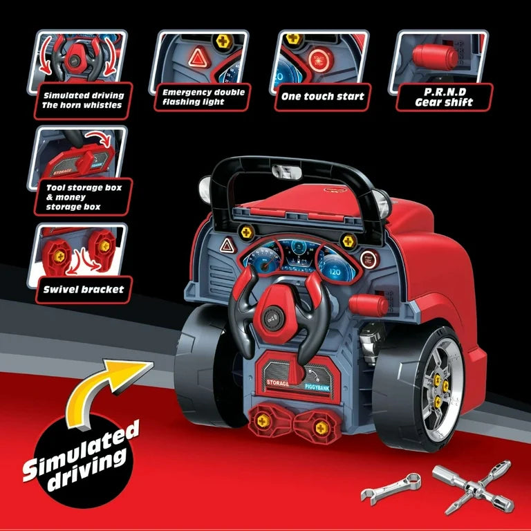 Take Apart City Truck Engine with Lights and Sounds-Yarrawonga Fun and Games