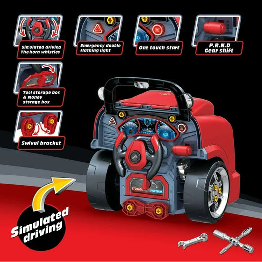 Take Apart City Truck Engine with Lights and Sounds-Yarrawonga Fun and Games