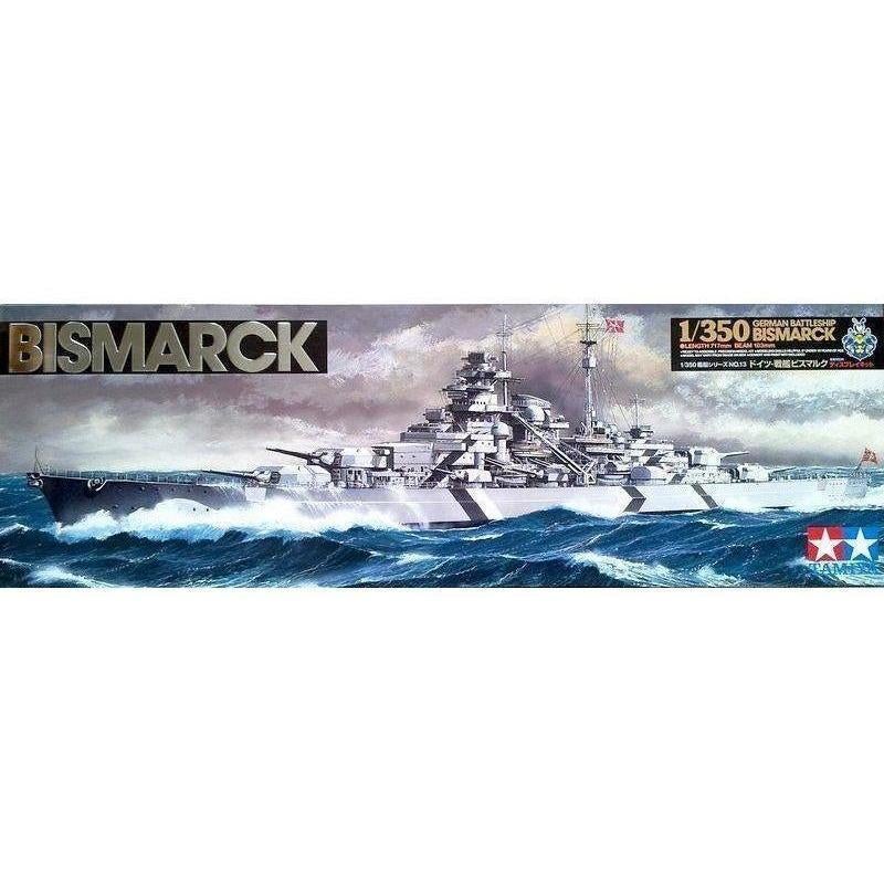 Tamiya - 1/350 - 78013 - Bismark with display stand-Yarrawonga Fun and Games