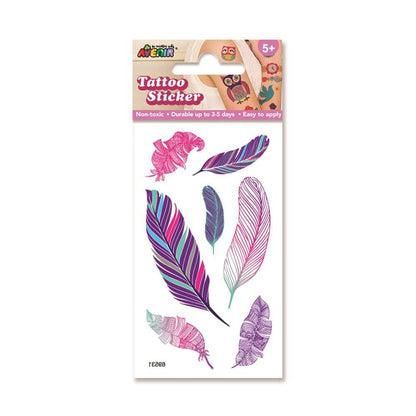 Tattoo Stickers - Various-Feather-Yarrawonga Fun and Games