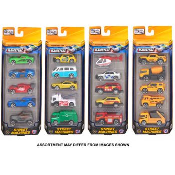 Teamsterz Die Cast Vehicles - Set of 5 - Various-Yarrawonga Fun and Games