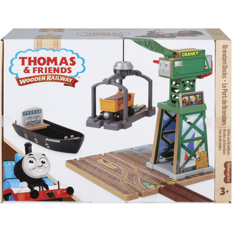 Thomas and Friends - Wooden Brendam Docks Set-Yarrawonga Fun and Games