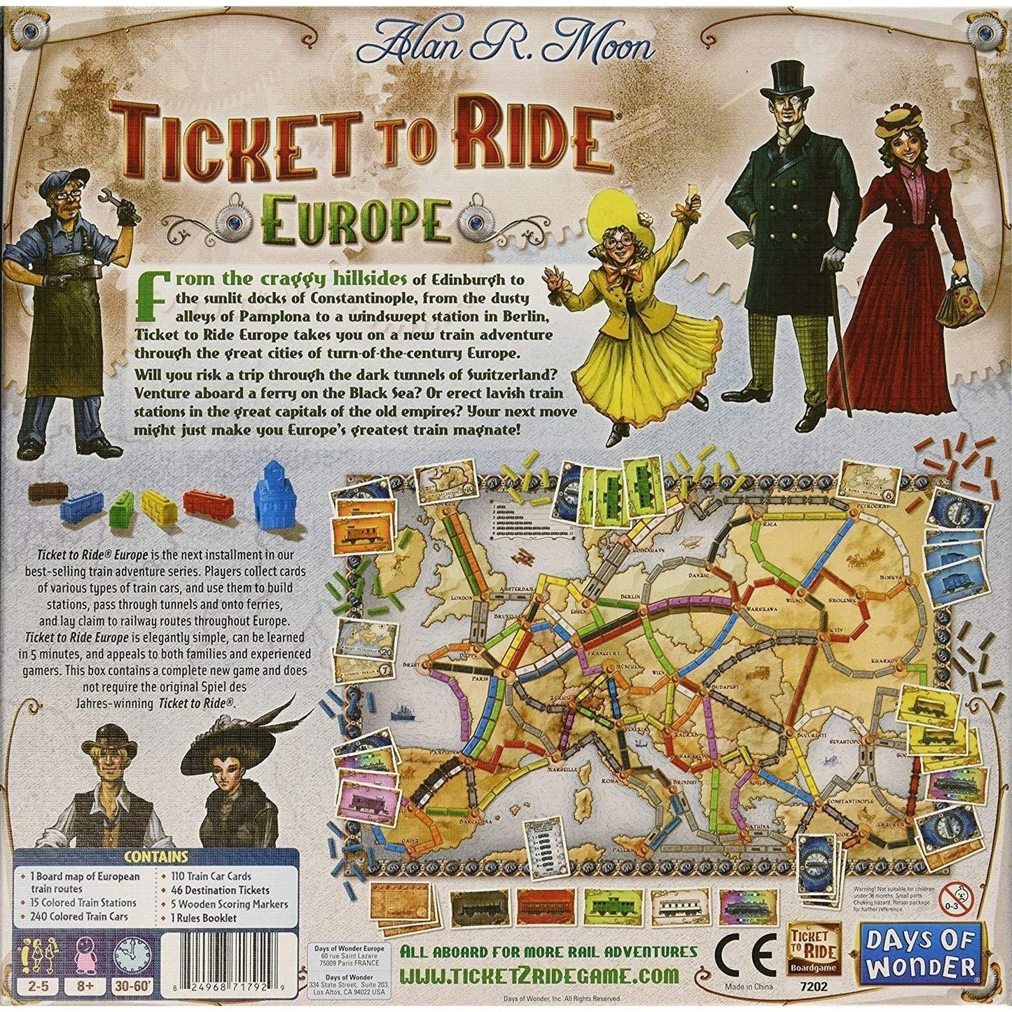 Ticket to Ride Europe-Yarrawonga Fun and Games