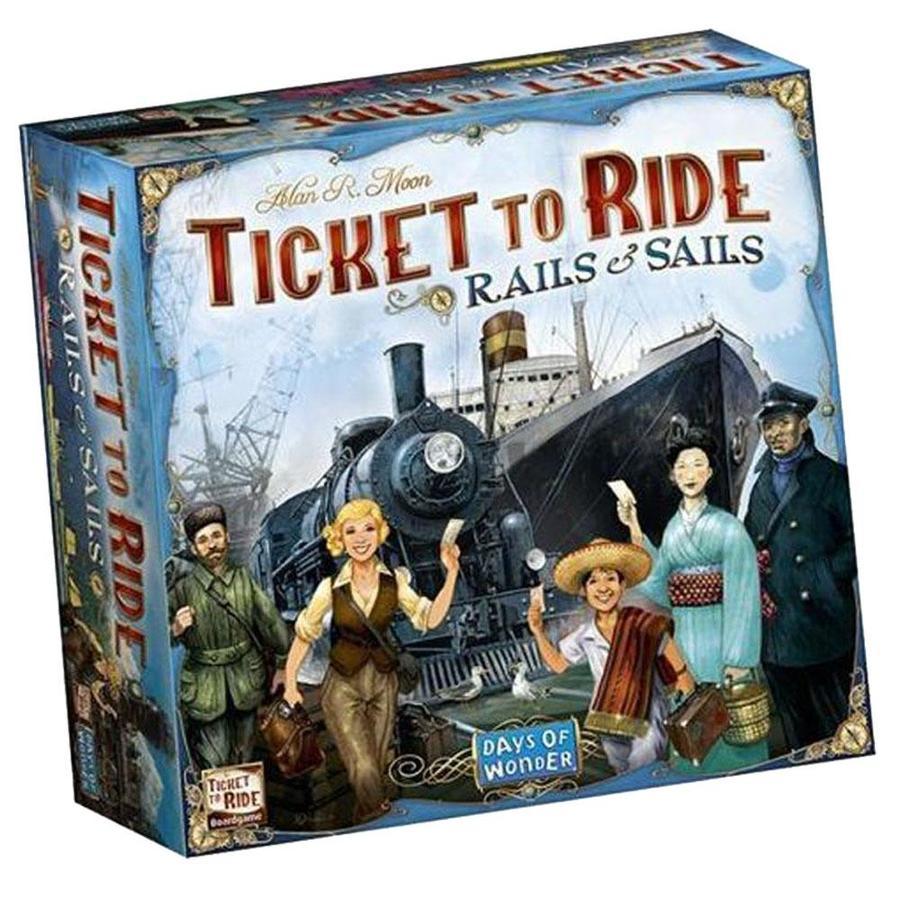 Ticket to Ride - Rails & Sails - Game-Yarrawonga Fun and Games