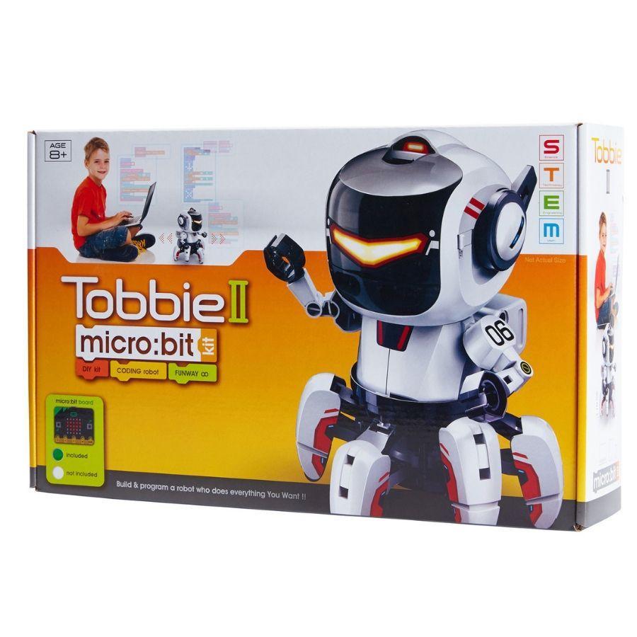 Tobbie the Robot II - Microbit Included-Yarrawonga Fun and Games