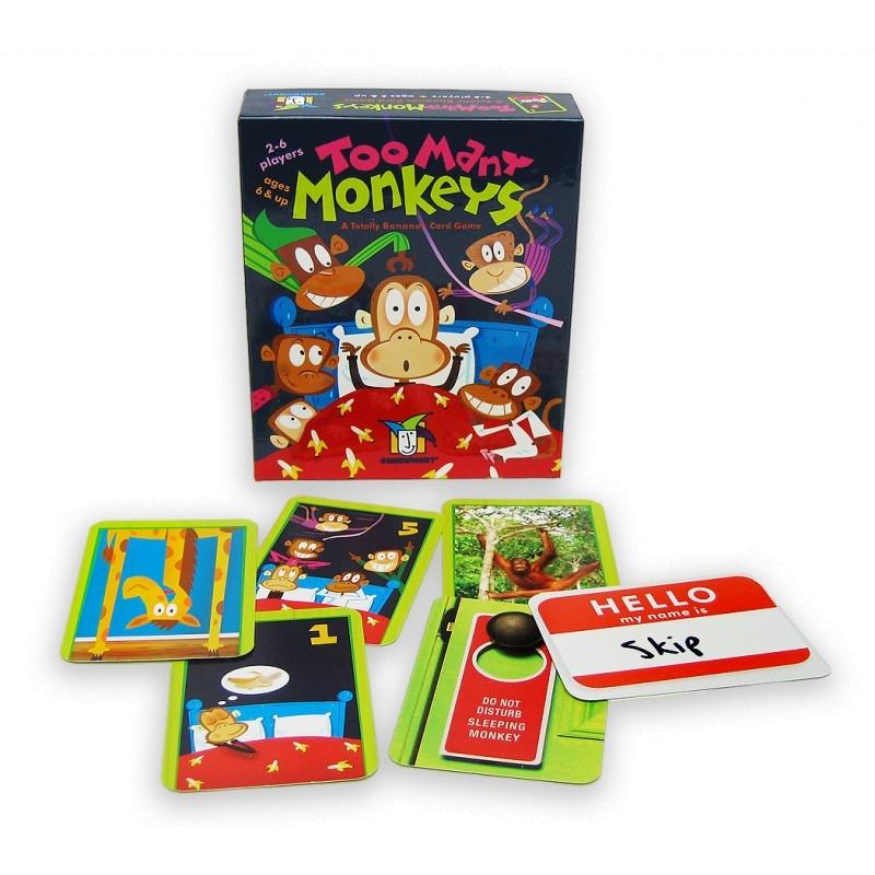 Too Many Monkeys - Card Game-Yarrawonga Fun and Games