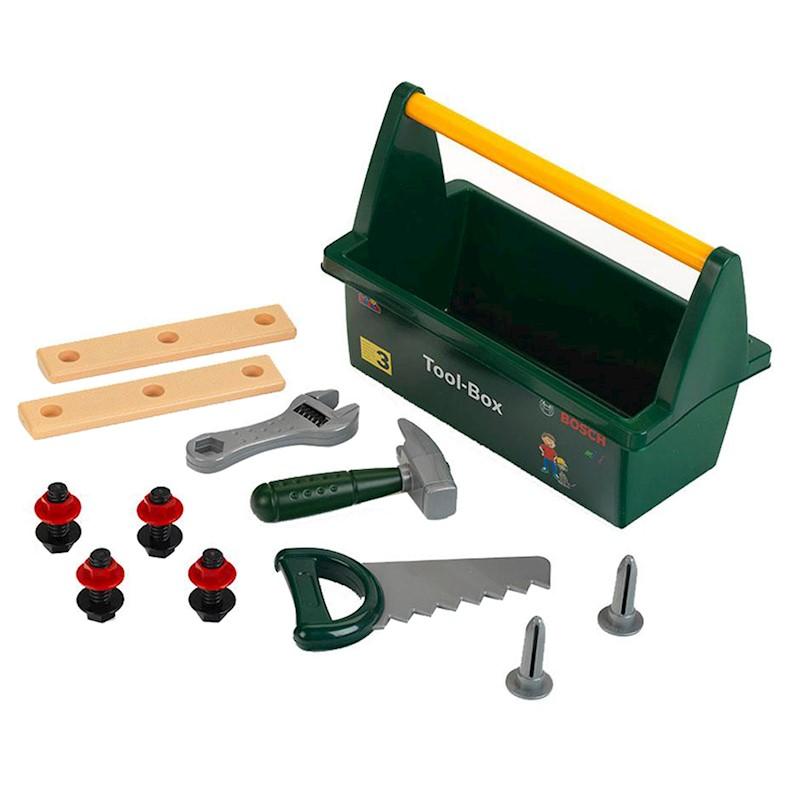 Tools Play Set in tool box-Yarrawonga Fun and Games