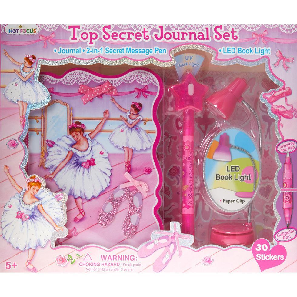 Top Secret Journal Set - Ballerina-Yarrawonga Fun and Games