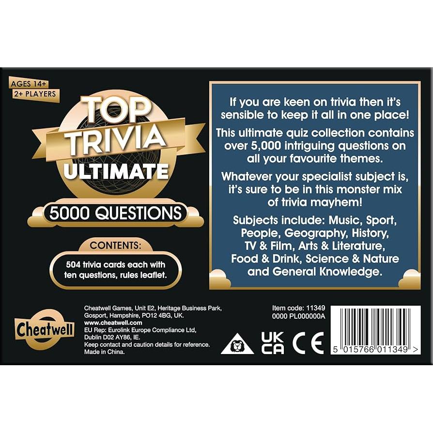 Top Trivia Ultimate-Yarrawonga Fun and Games