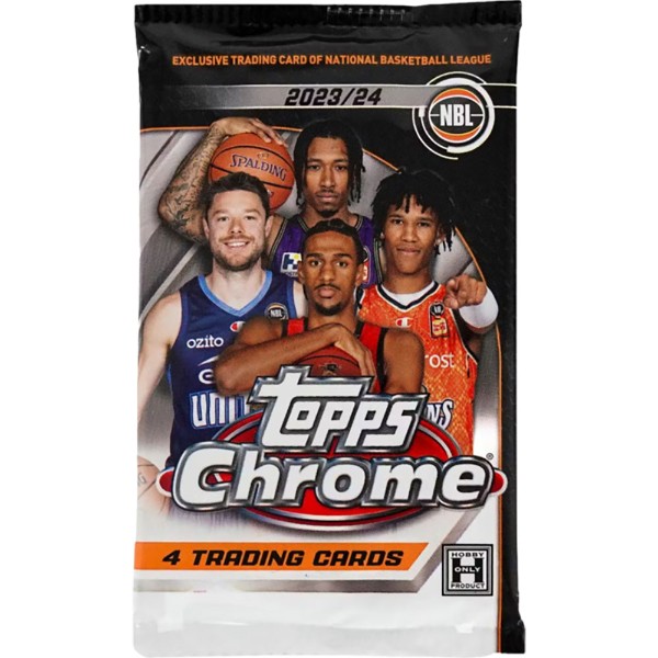 Topps Chrome 2023/2024 NBL Basketball Booster Pack-Yarrawonga Fun and Games