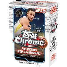 Topps Chrome Basketaball Card - Box of 8 Packs-Yarrawonga Fun and Games