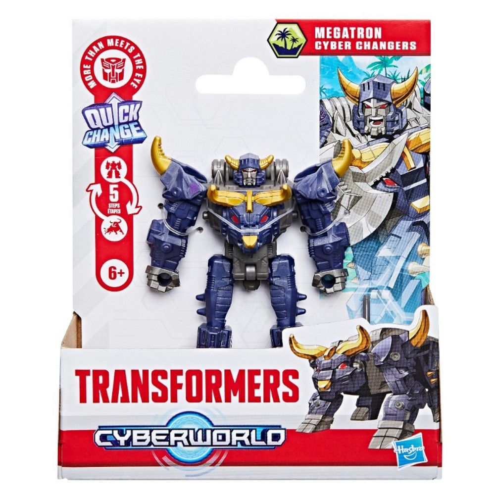 Transformers Cyberworld Cyber Changers-Megatron-Yarrawonga Fun and Games