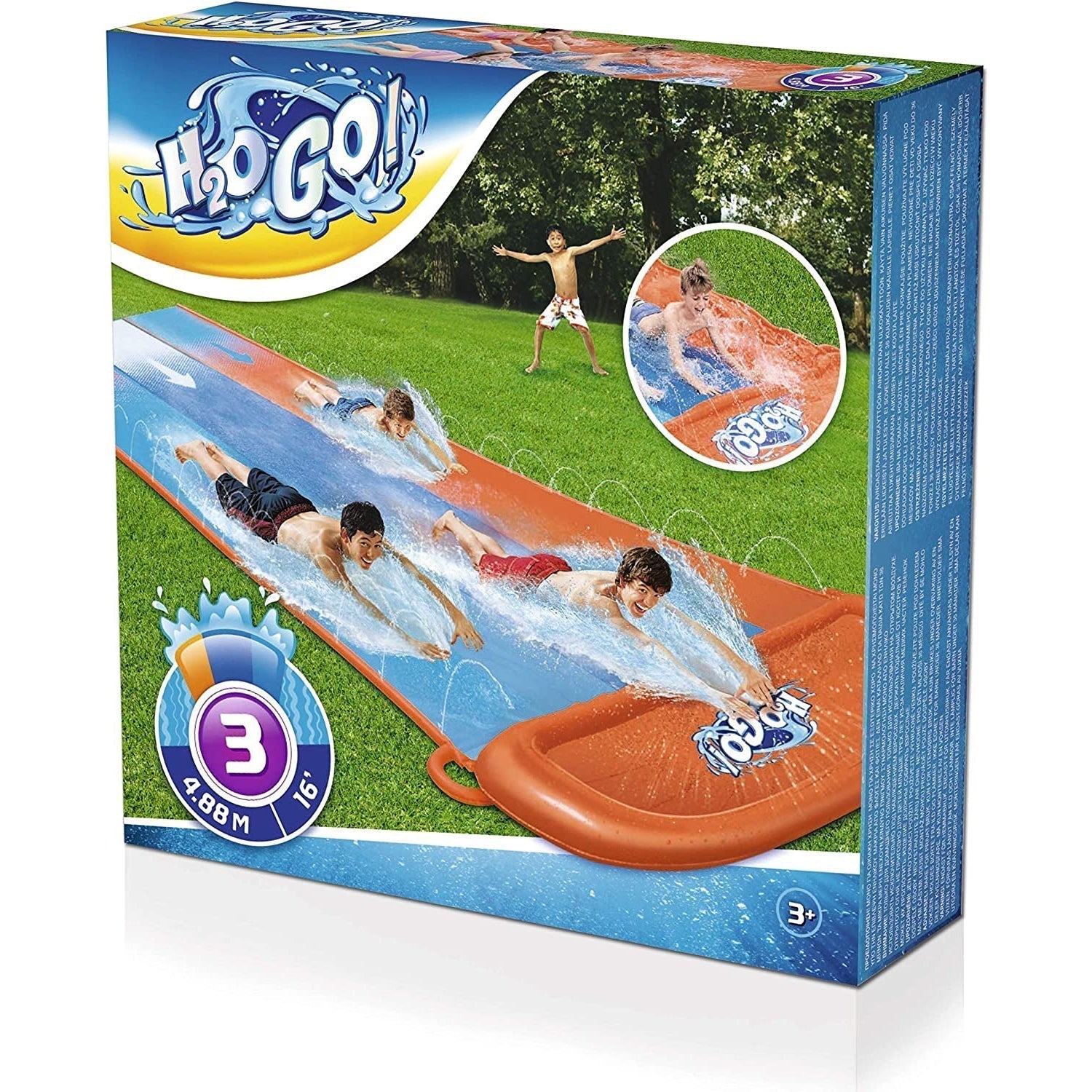 Triple Water Slide-Yarrawonga Fun and Games