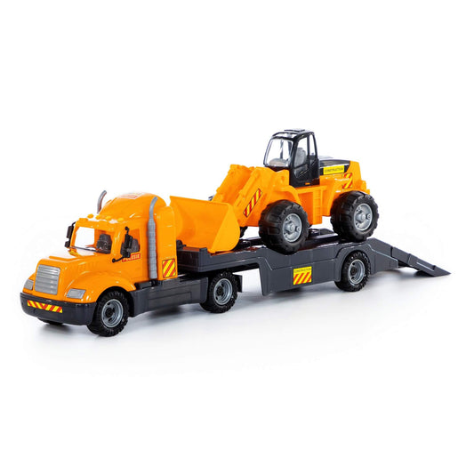 Truck with trailer and Front End Loader-Yarrawonga Fun and Games