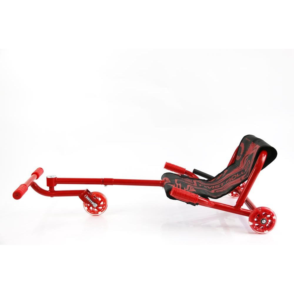 Twist Roller with LED Wheels-Red-Yarrawonga Fun and Games.