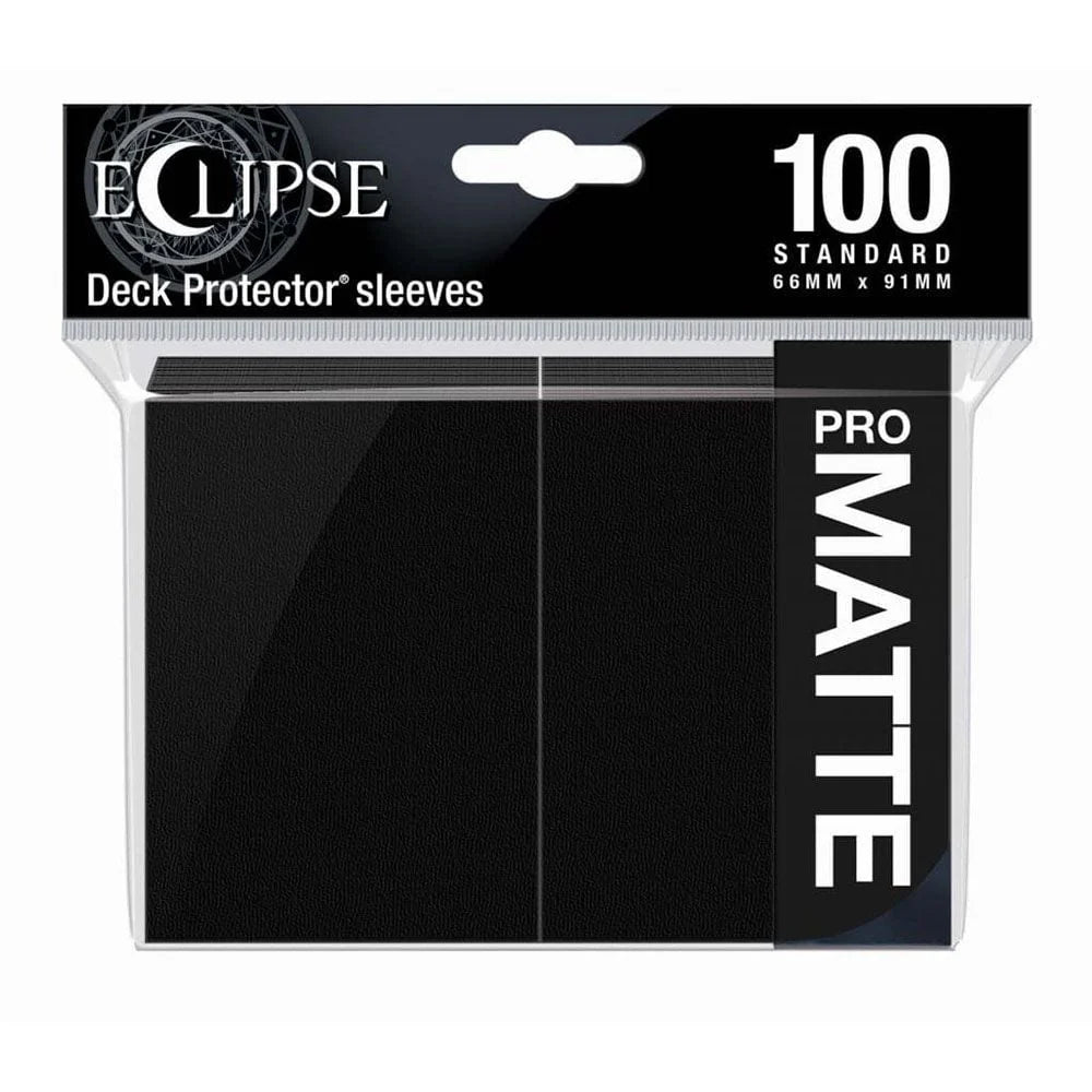 Ultra Pro - Eclipse Deck Protectors 100 Black-Yarrawonga Fun and Games